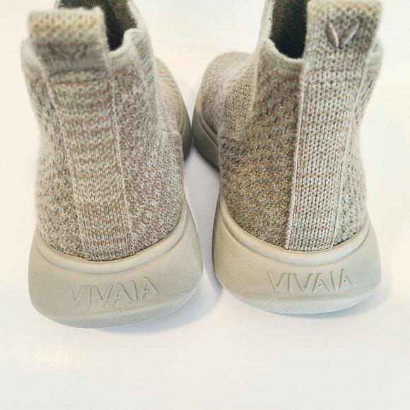 Vivaia Size 5 Women's Green Water Repellent Wool Ankle Urban Chelsea Boot - Picture 9 of 10